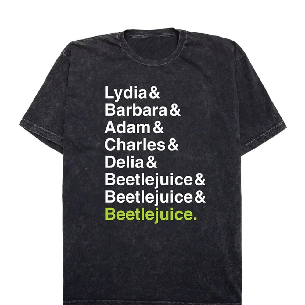 Beetlejuice Musical Tour tee